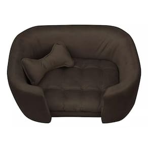 Cama Pet Poltrona Baby Hanna Veludo - Ssx Multicoisas Cor Marrom