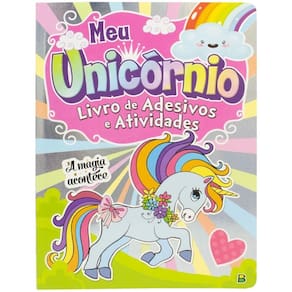 Livro De Adesivos E Atividades Meu Unicórnio - Todolivro