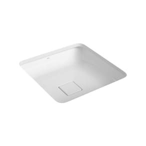 Cuba De Embutir Deca Slim 45x45 L.31040.17 Quadrada Branca