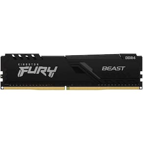 Memória Gamer Kingston Fury Beast, 16gb, Ddr4, 3200mhz, Cl16 - Kf432c16bb/16