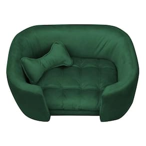 Cama Pet Poltrona Baby Hanna Veludo - Ssx Multicoisas Cor Verde