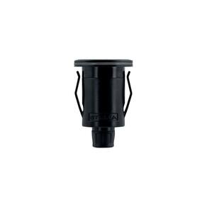 Embutido De Solo Led Stella Way Ring 1w Bivolt Preto 3000k Luz Amarela
