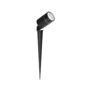 Espeto Para Jardim Stella Focco Led 7w Bivolt Preto 3000k Luz Amarela