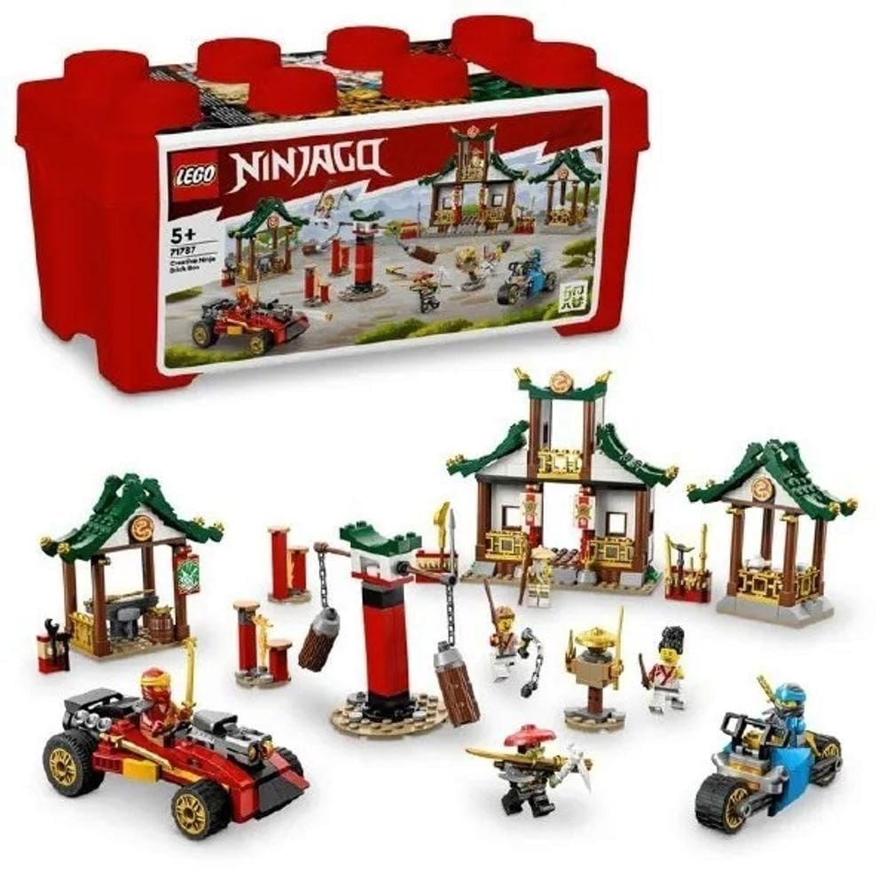 Lego Ninjago Caixa De Peças Criativa Ninja 71787 Com 530 Pçs
