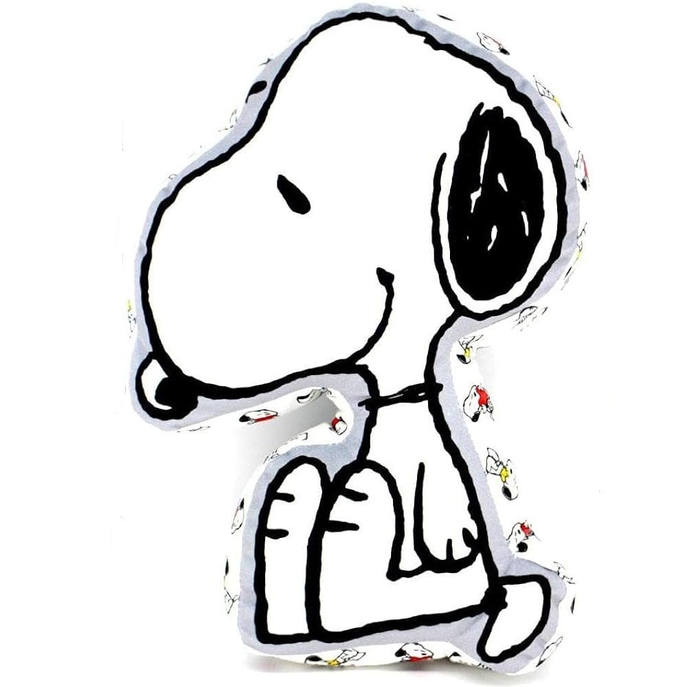 Almofada Fibra Siliconada Formato Snoopy