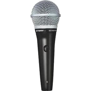 Microfone Com Fio Storm MICN00010 Preto [F002]