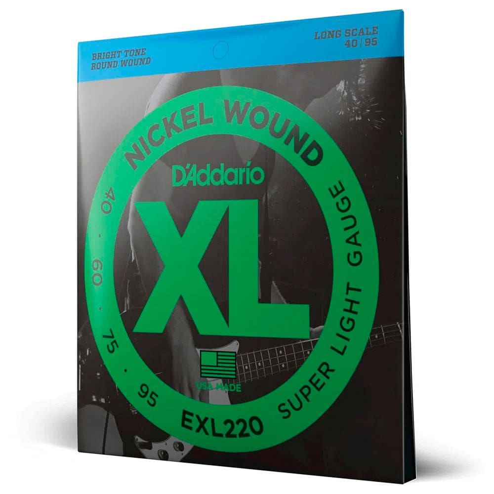 Encordoamento Para Baixo D`adario 4C EXL-220 0.40