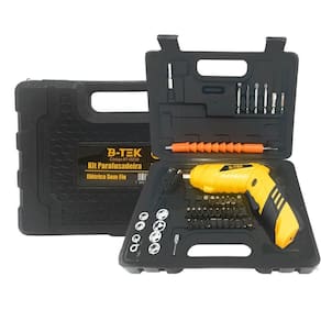 Kit Mini Parafusaderia Portátil Recarregável Usb 28 Bits + 8 Soquetes