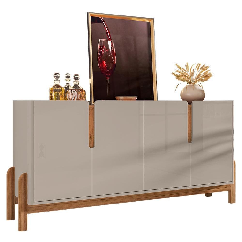 Buffet Aparador Lizz 170cm 4 Portas - Casa D