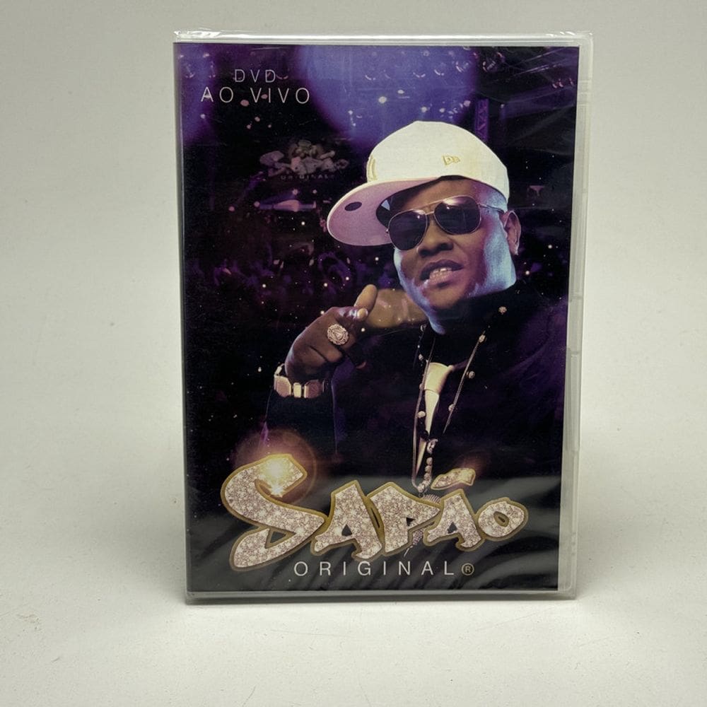 Dvd Mc Sapão - Ao Viv o