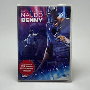 Dvd Naldo Benny - Multishow Ao Viv o