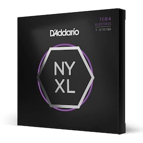 Encordoamento Para Guitarra D`addario 7 Cordas NYXL1164 .011