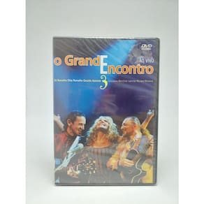 Dvd O Grande Encontro 3 - Ao Viv o C/ Ze R. Elba R.geraldo