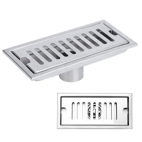 Ralo Linear Inox 20cm Banheiro Lavabo Anti Odor Anti Inseto Higienico Dreno Resistente