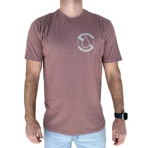Camiseta Volcom Celler WT24 Masculina Bordo