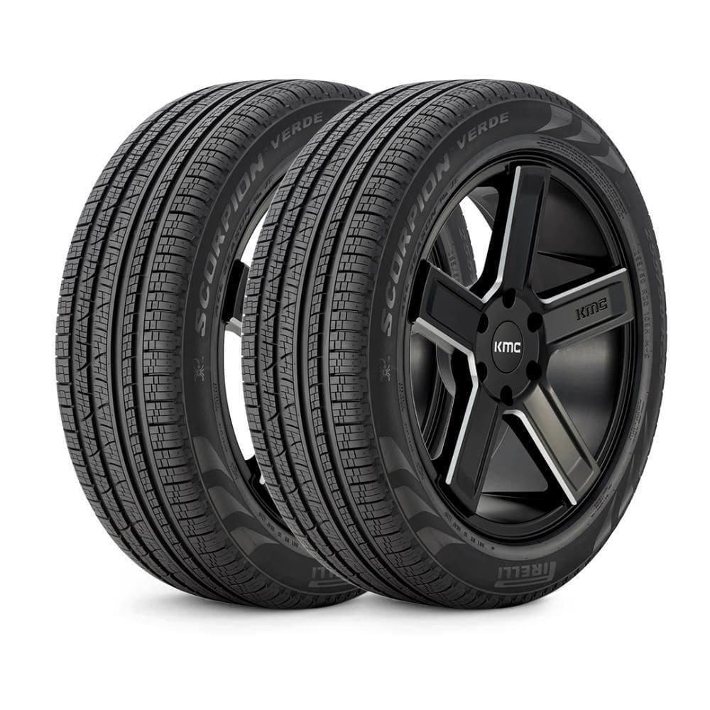 Pneu Aro 19 Pirelli Scorpion Verde All Season 255/55r19 111h Xl - 2 Unidades