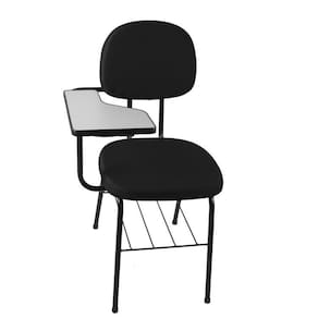 Kit 20 Cadeiras Universitária Secretária com Porta Livros Preto