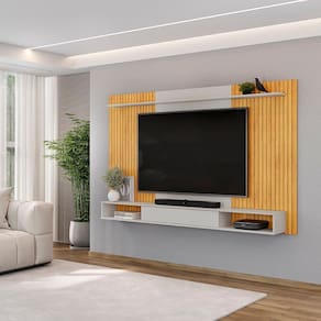 Painel para Tv até 70 Polegadas Leo Cedro/Bali