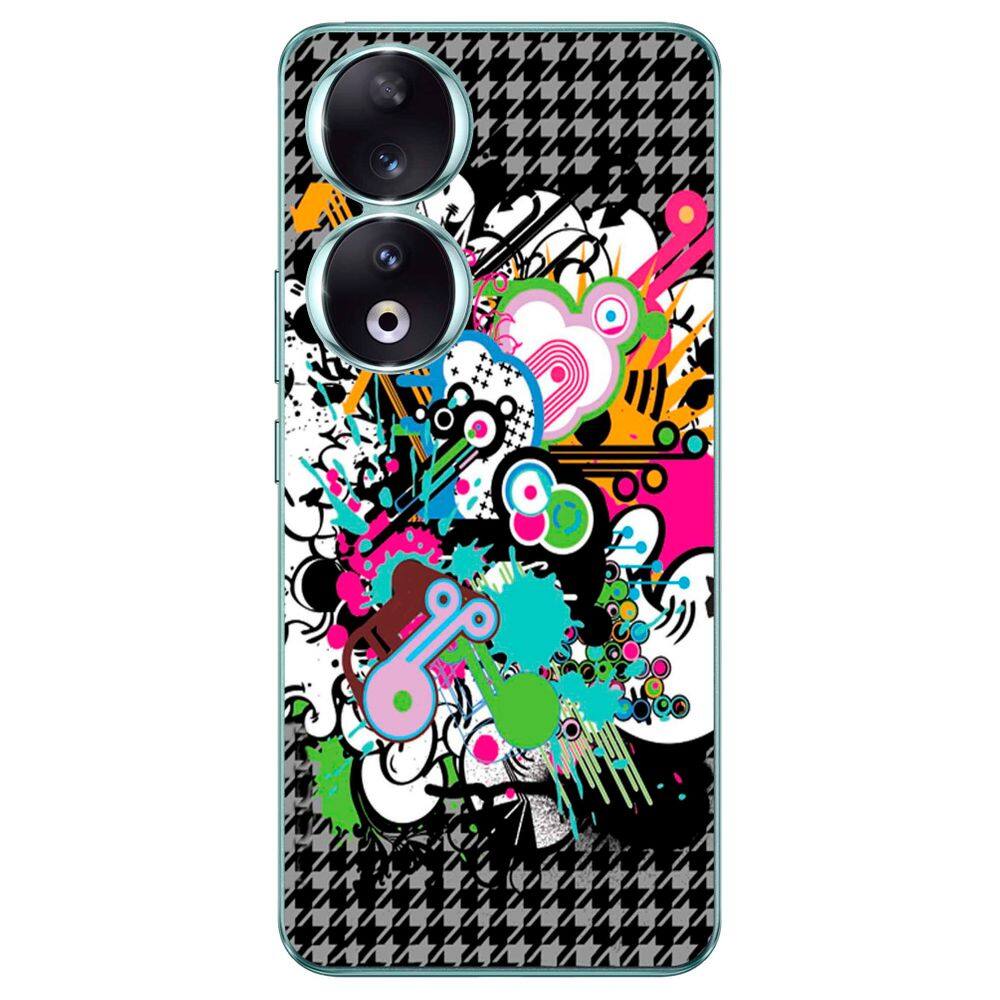 Capa Adesivo Skin022 Verso Para Honor 90 2023 (REA-AN00)