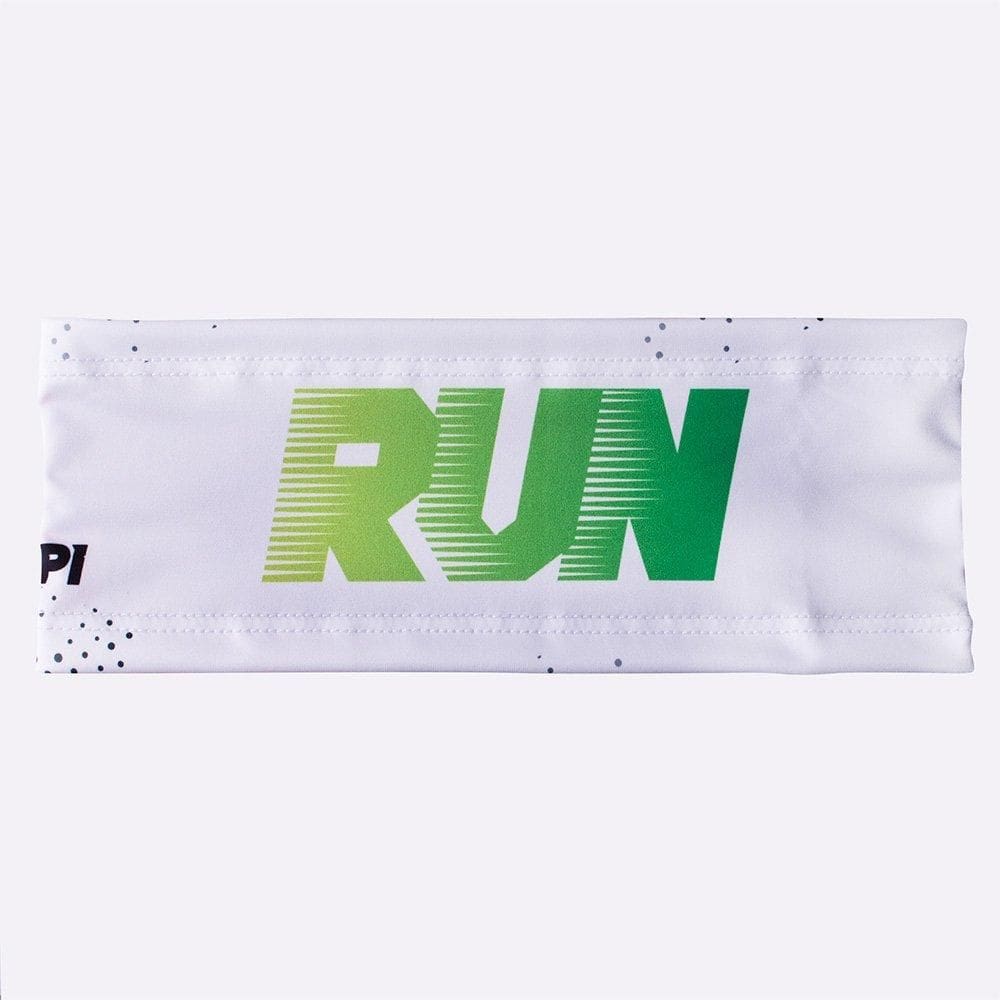 Testeira HUPI HeadBand Run Lines Branca