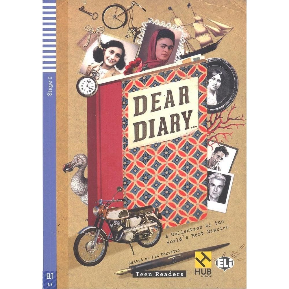 Dear Diary - Hub Teen Readers - Stage 2 - Book With Audio CD