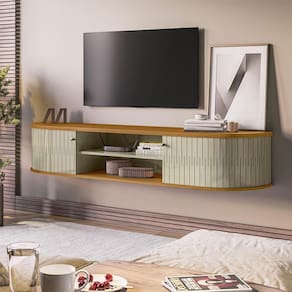 Rack Bancada Suspensa Ambiente Algarve Cumaru Opala – Madetec