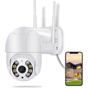 Câmera IP Wifi A6 À Prova D`água Infravermelho Full HD ICSEE