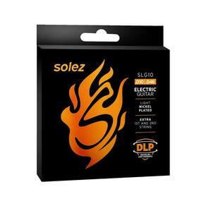 Encordoamento Para Guitarra .010 Solez SLG10