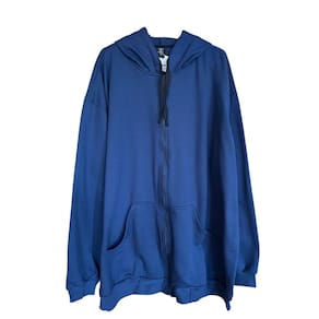 Blusa Moletom Flanelado Masculina Básica Capuz Bolso Canguru Ziper Punho Plus Size Lottus