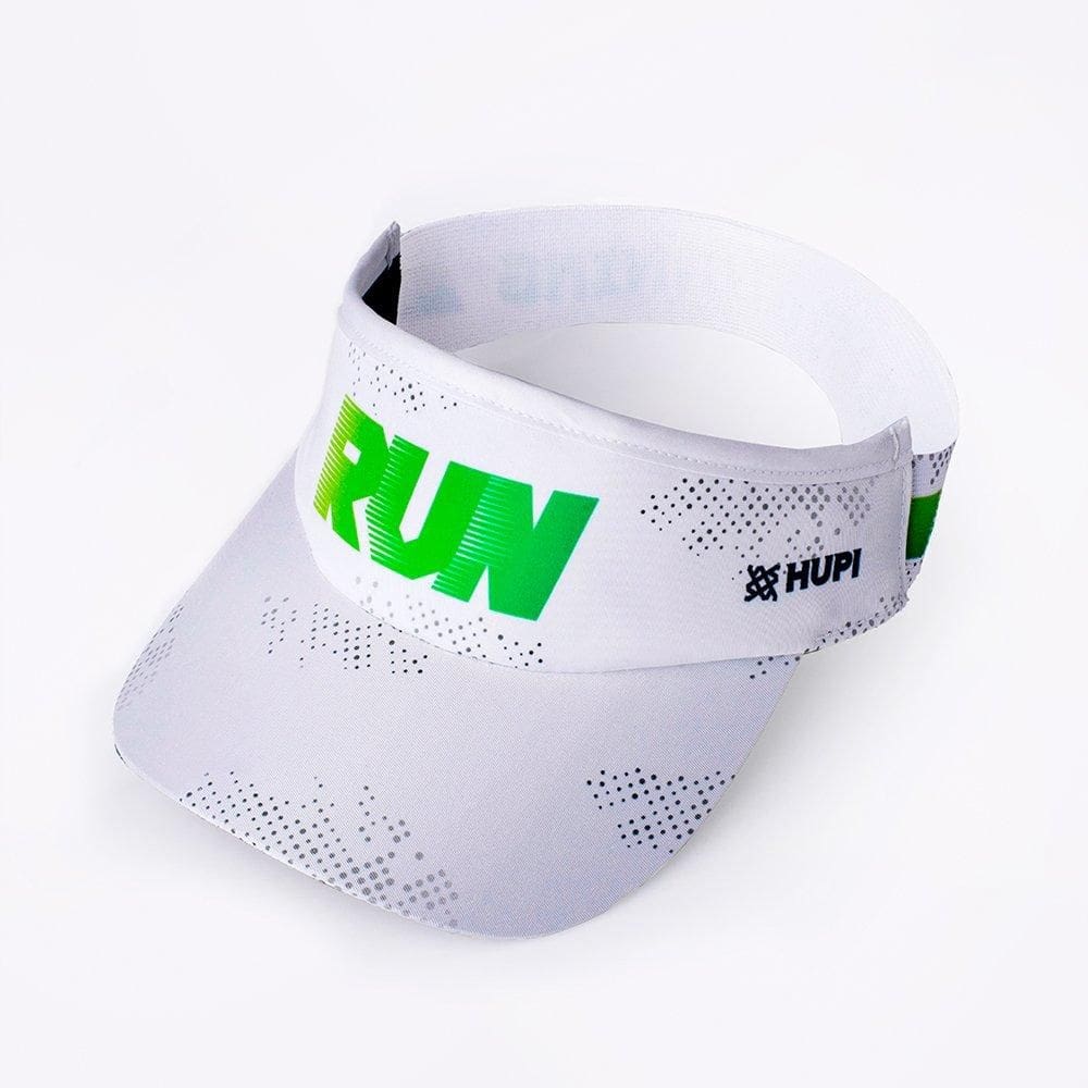Viseira Para Corrida HUPI Run Fast Branca 