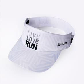 Viseira Para Corrida HUPI Live Love RunBranca