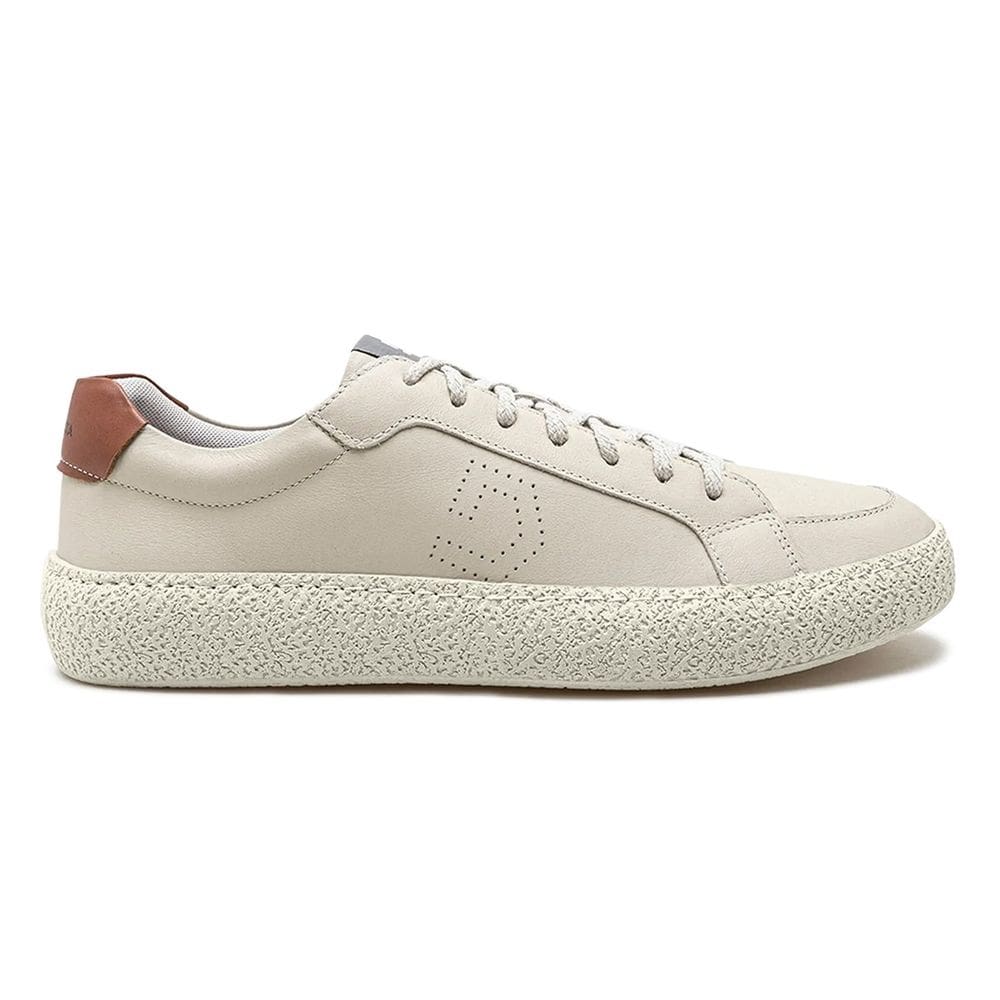 Sapatênis de Couro Democrata Masculino Denim Bora 526201