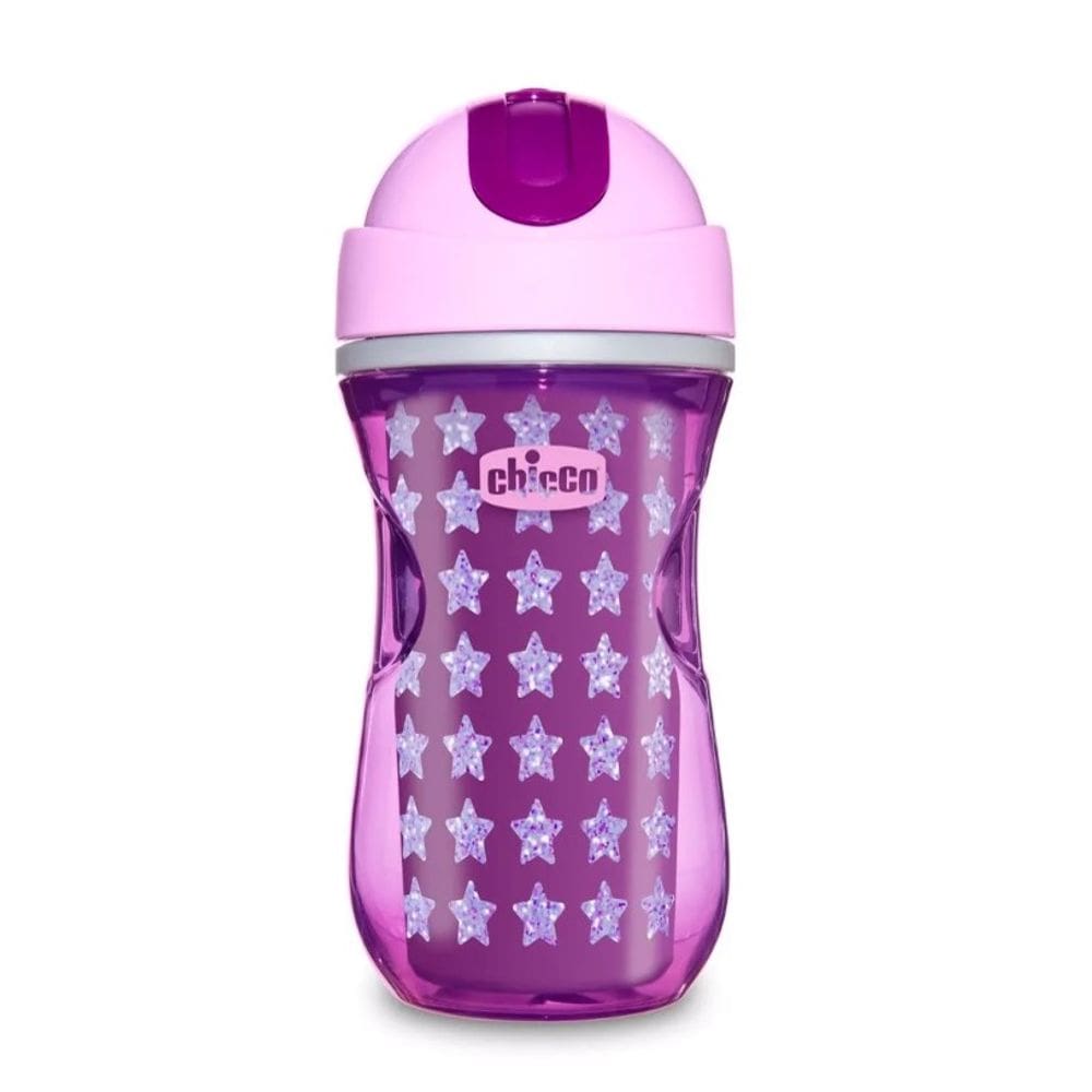 Copo Sport Cup 14m+ Menina Chicco Roxo Estrela