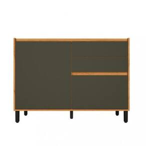 Balcão 1 Porta 3 GVT 120cm sem Tampo Denver Herval