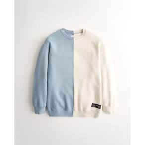 Blusa De Moletom Social Tourist Hollister Feminina Oversized