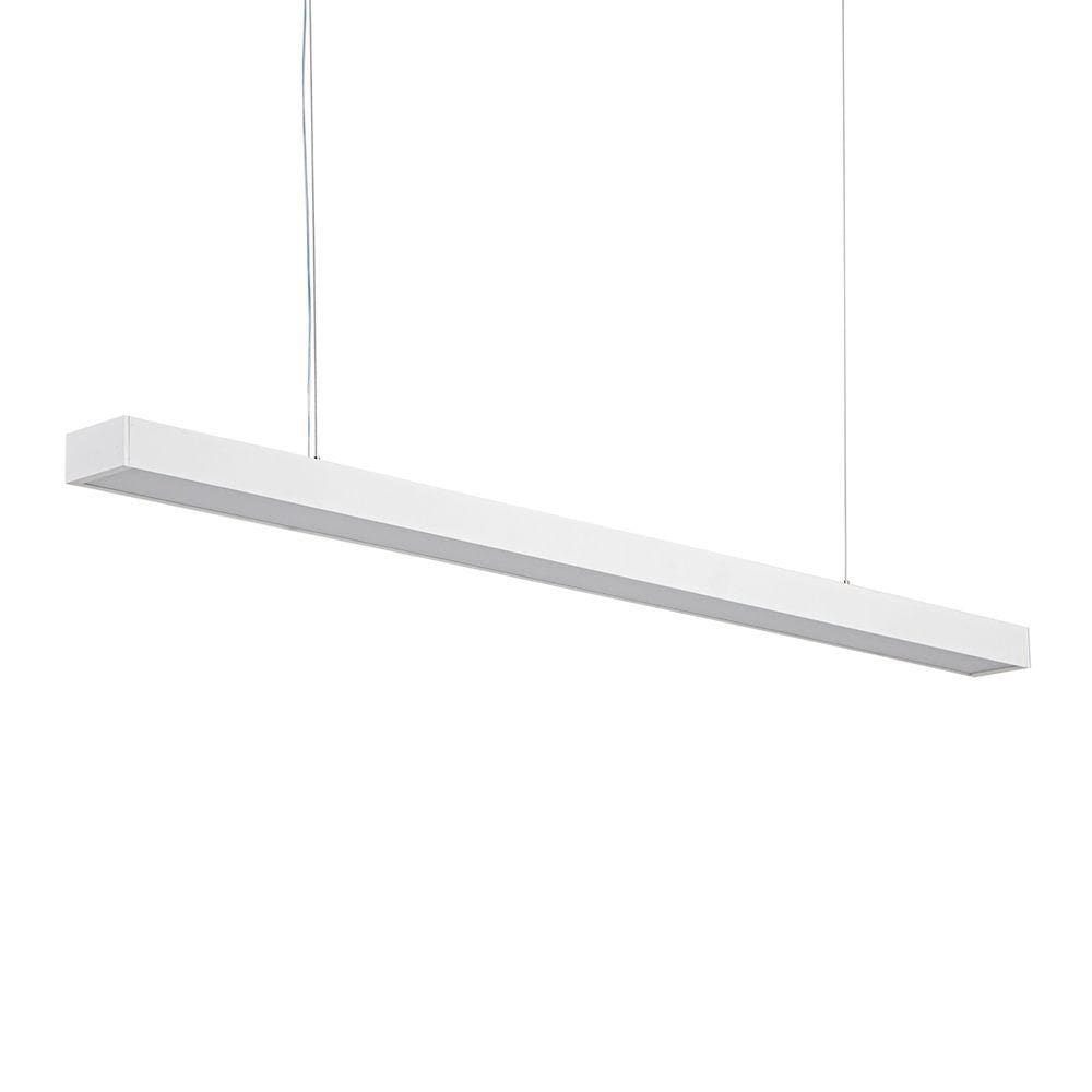 Lustre Pendente Nordecor Otan Bivolt Branco 4000k Luz Neutra