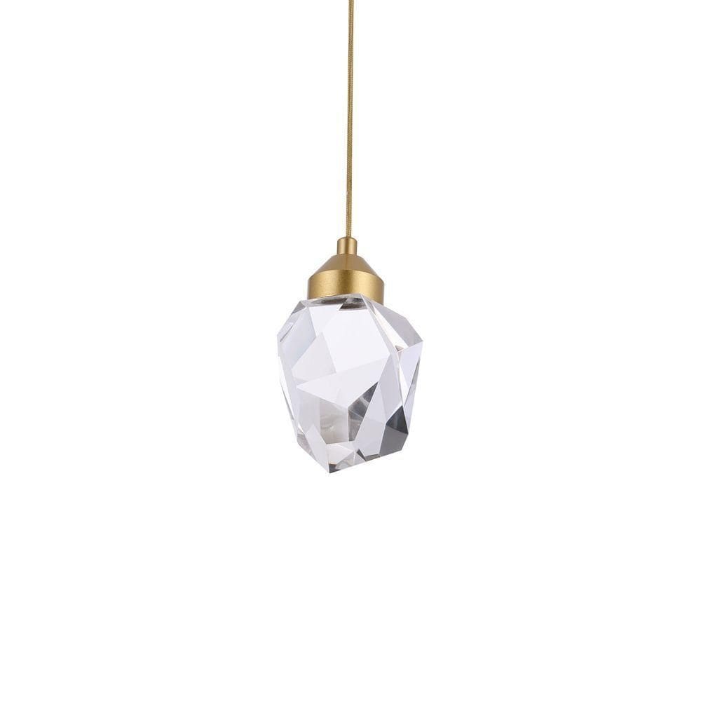 Lustre Pendente Nordecor Mya 2411 Led Bivolt Dourado