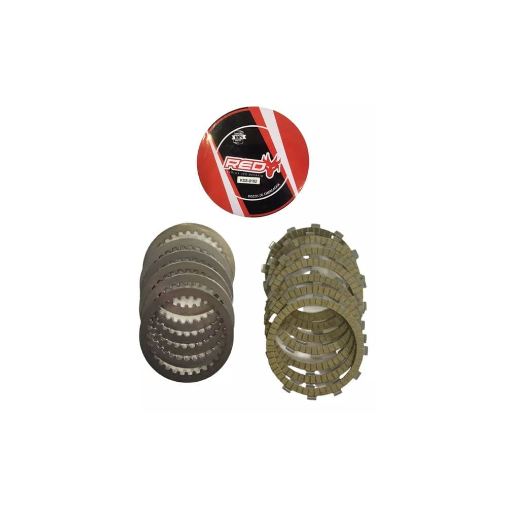 Disco Embreagem + Separadores Kawasaki Zx6r 07/16 Red Dragon