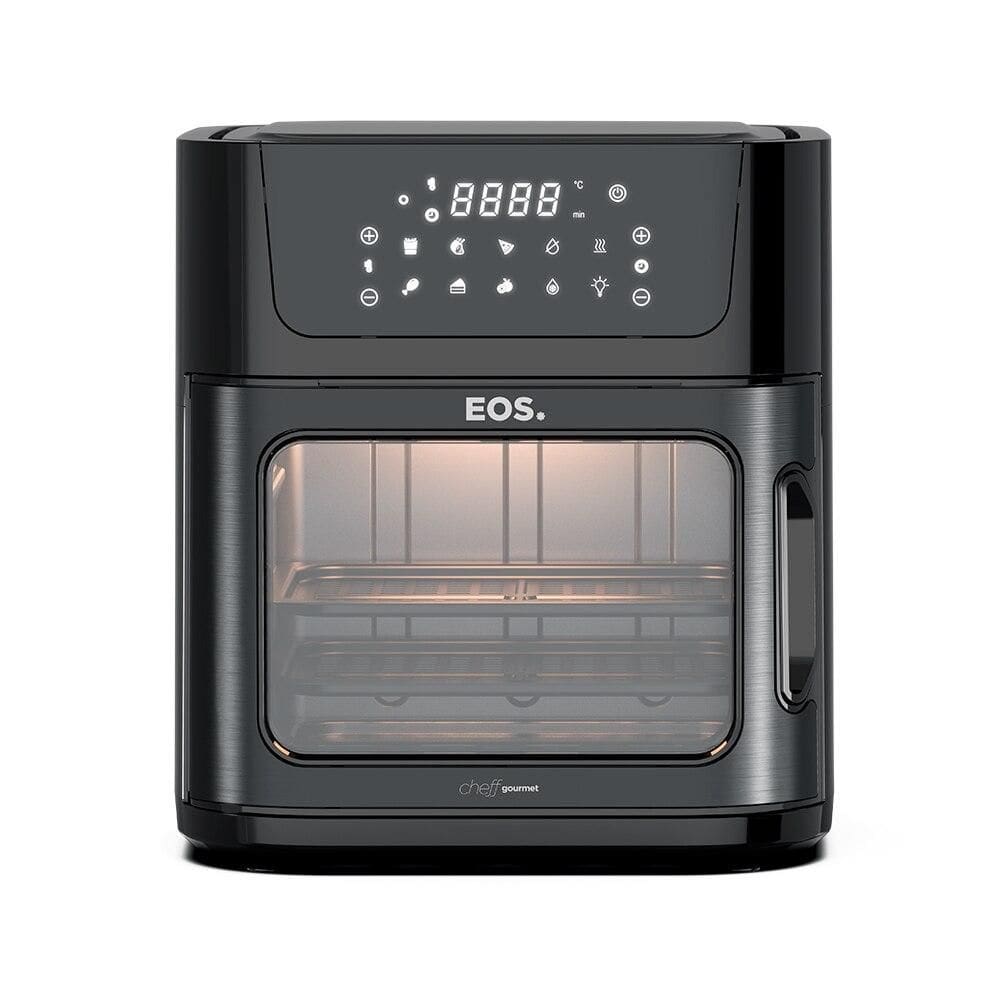 Fritadeira Air Fryer Oven EOS 15 Litros Digital Inox All Black EAF15IP 220V