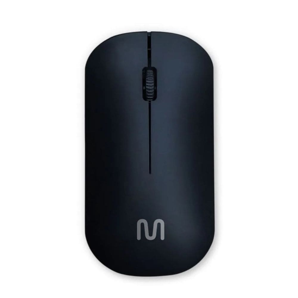 Mouse sem Fio MS100 2.4Ghz (USB) Design Slim 3 Botões Multi Mo30