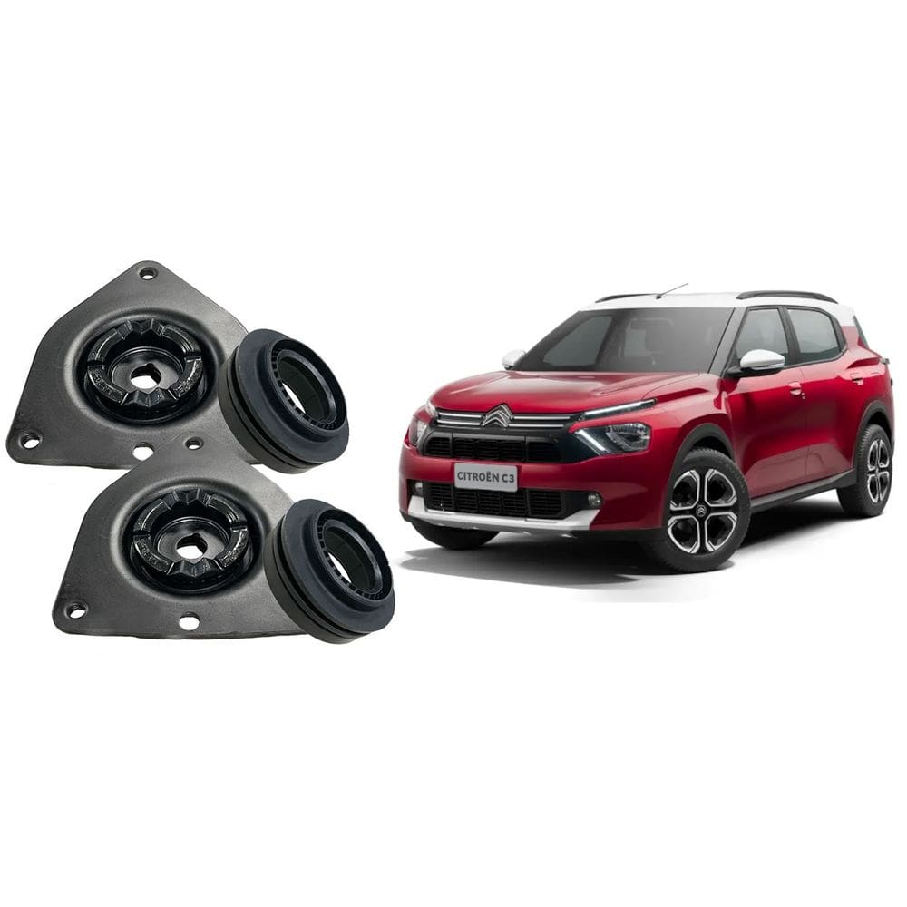 Par De Coxim Rolamento Dianteiro Citroën C3 2022 2023 2024