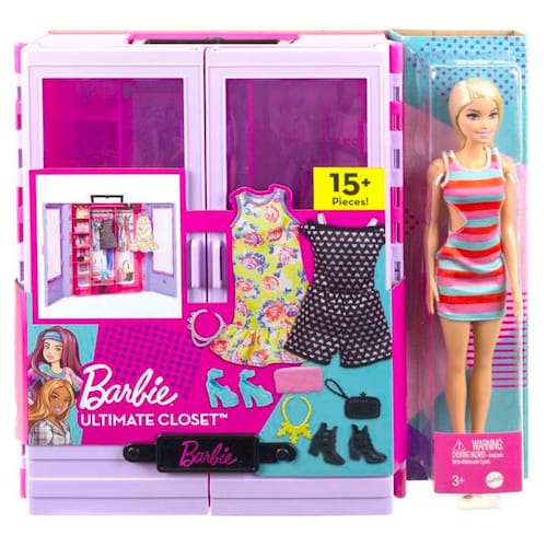 Conjunto de Boneca Barbie Fashion e Beauty Novo Casas Bahia