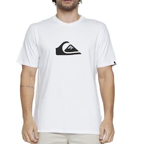 Camiseta Quiksilver Comp Logo SM25 Masculina Branco