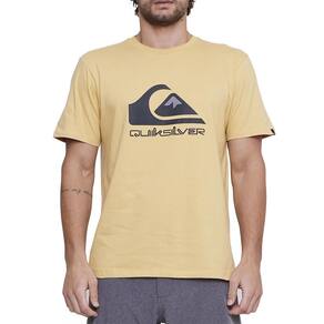 Camiseta Quiksilver Full Logo SM25 Masculina Mostarda