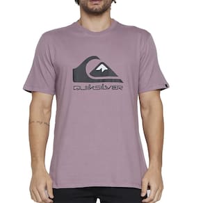 Camiseta Quiksilver Full Logo SM25 Masculina Roxo