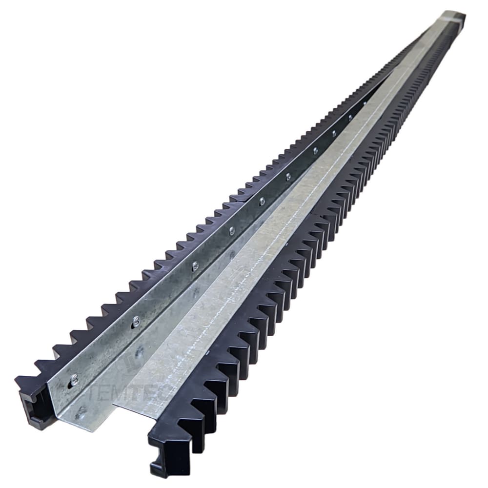 02 Barras De Cremalheira Padrão Industrial Rcg 1,63M Robusta