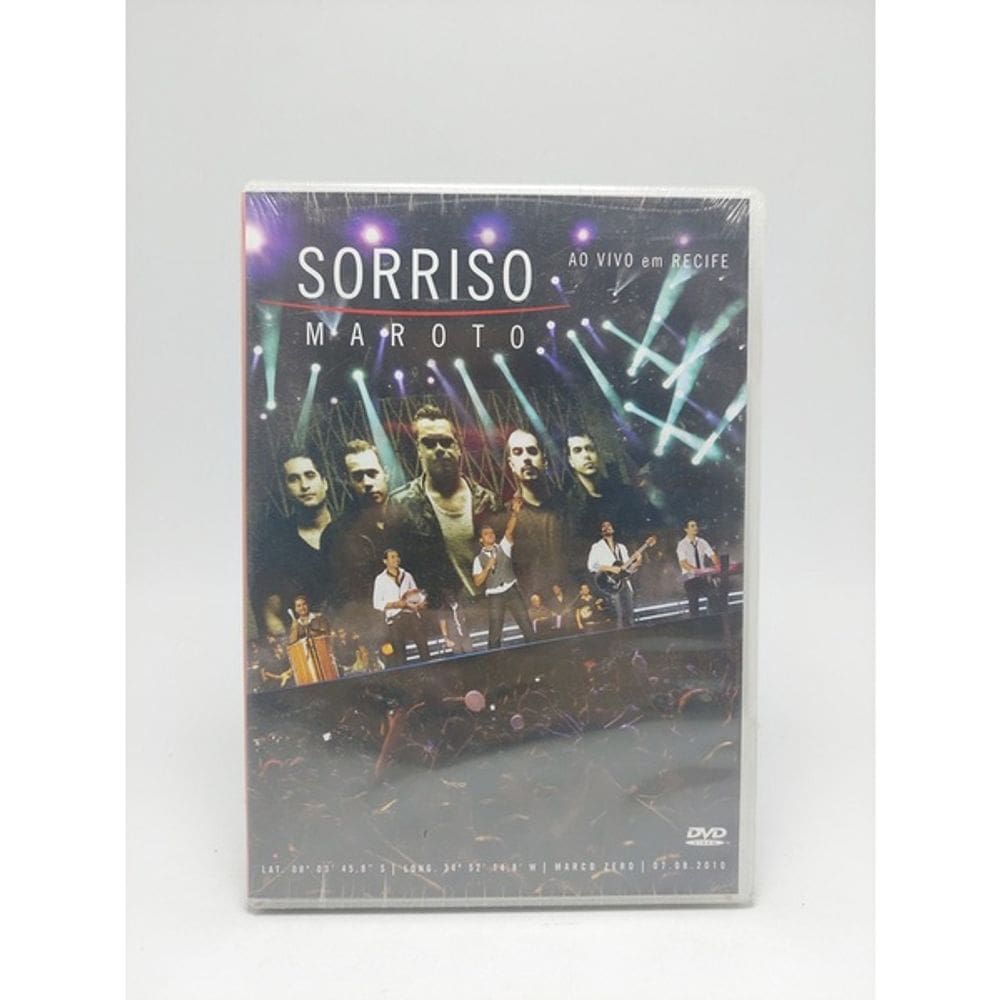 Dvd Sorriso Maroto - Em Recife Ao Viv