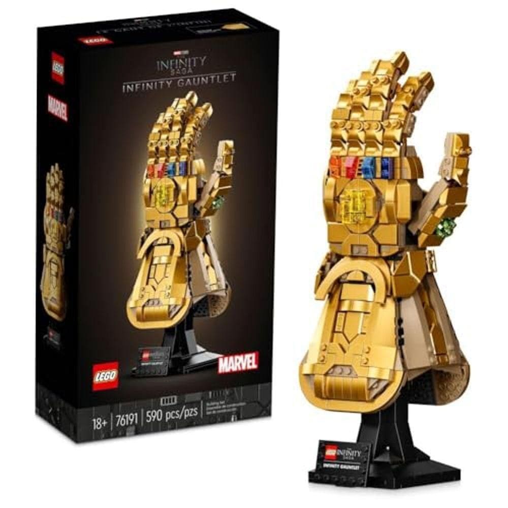 Lego Marvel Mnopla Do Infinito Thanos Gauntlet Com Pedras