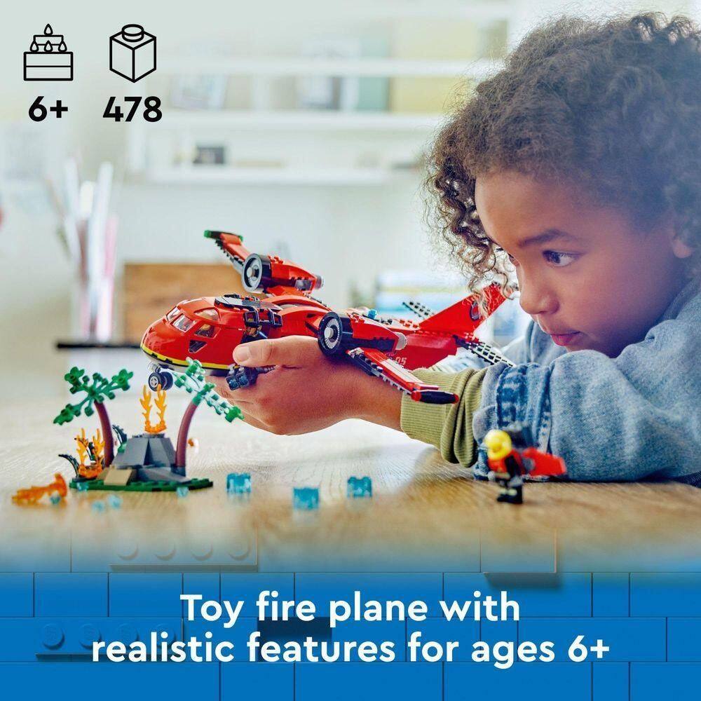 Lego City Avião De Resgate 60413 (478 | Casas Bahia