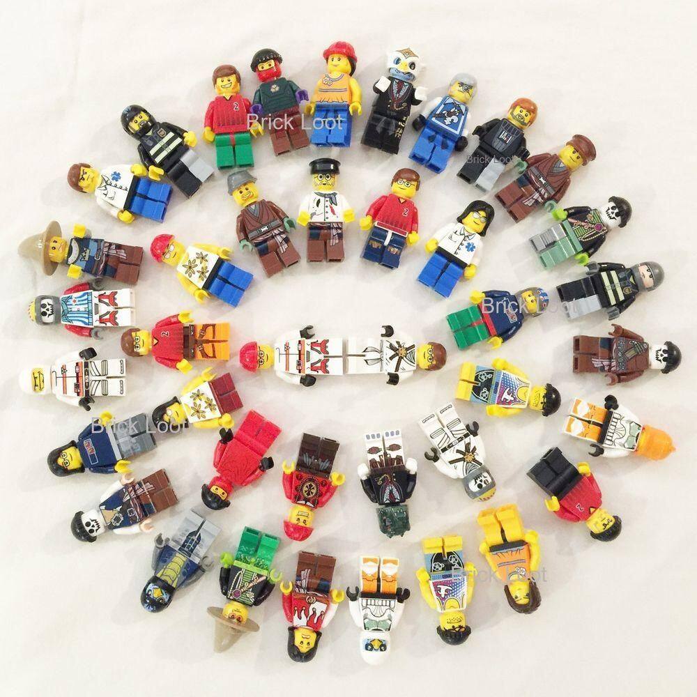 Lego 10 Novas Minifiguras Aleatórias Conjunto De Minifiguras